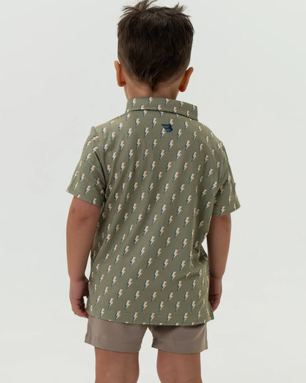 Toddler Polo | Sage Lightning