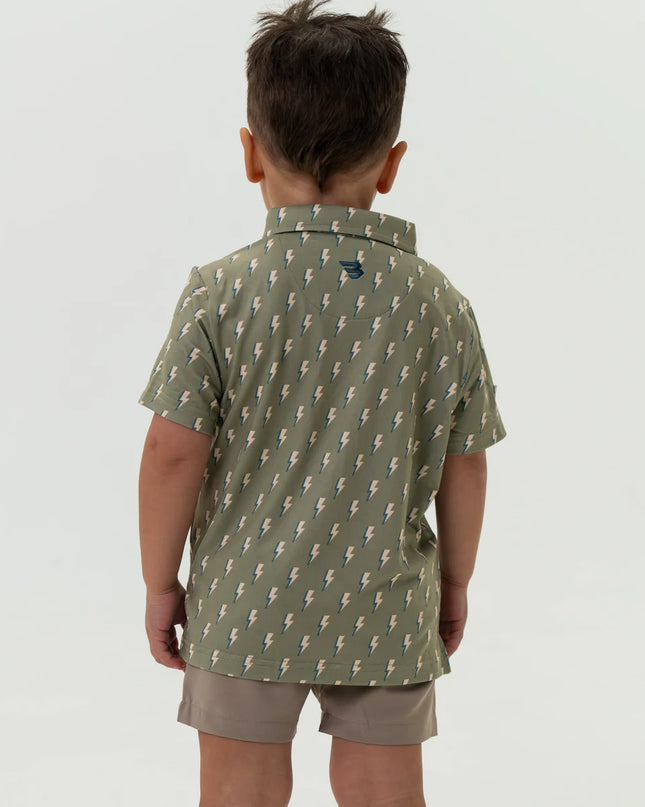 Toddler Polo | Sage Lightning