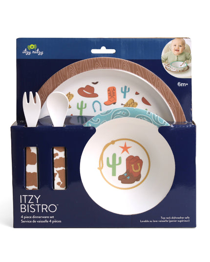 Itzy Bistro™ - 4 piece dining set: Ribbons & Roses