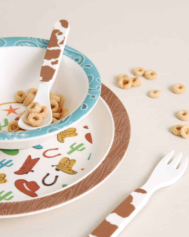Itzy Bistro™ - 4 piece dining set: Ribbons & Roses