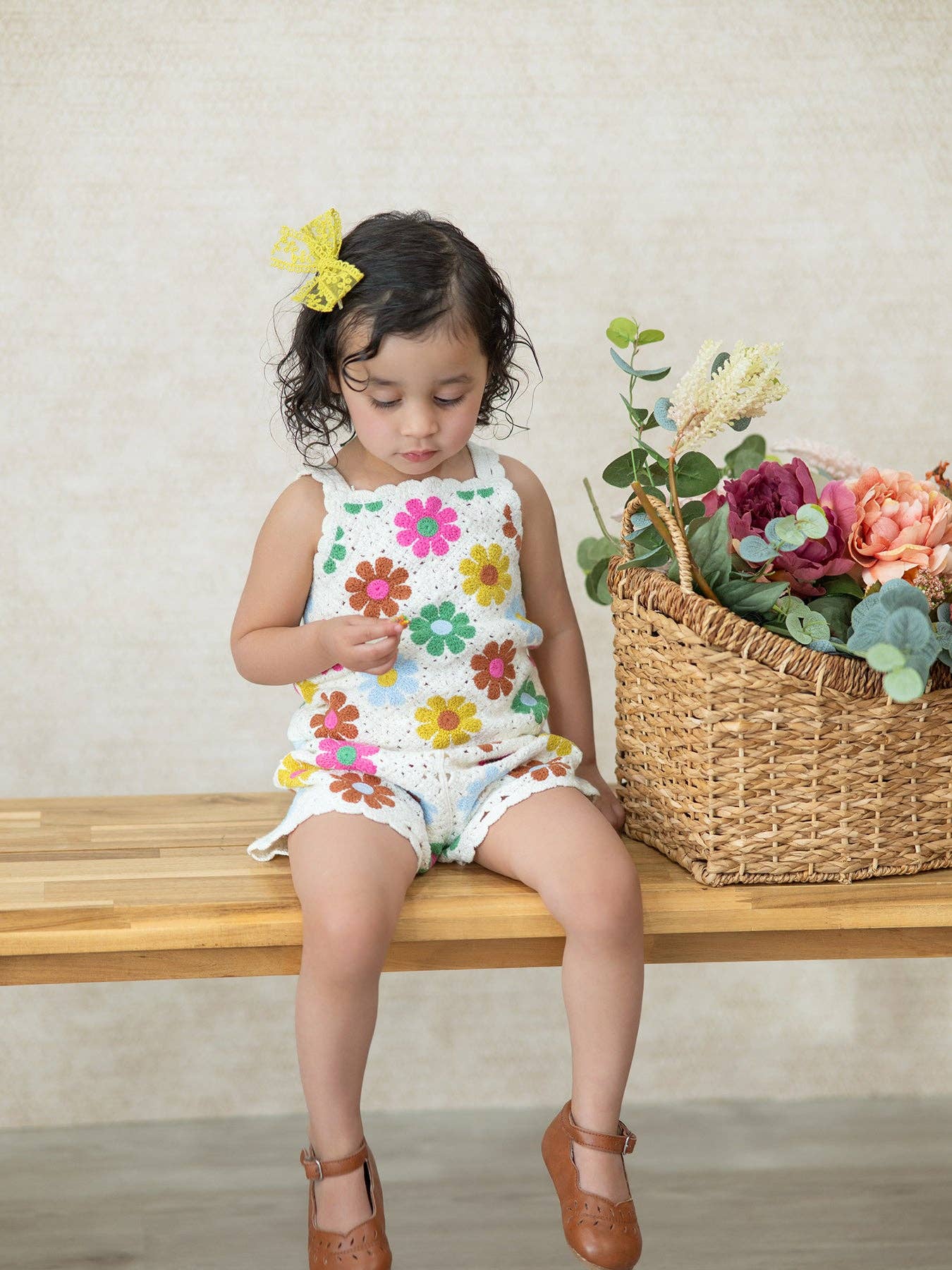Summer Crochet Floral Set