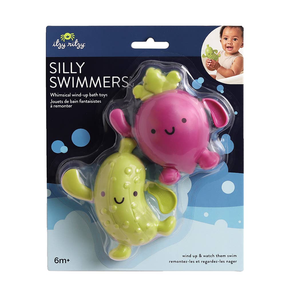 Silly Swimmers™ | Bath + Water Toy