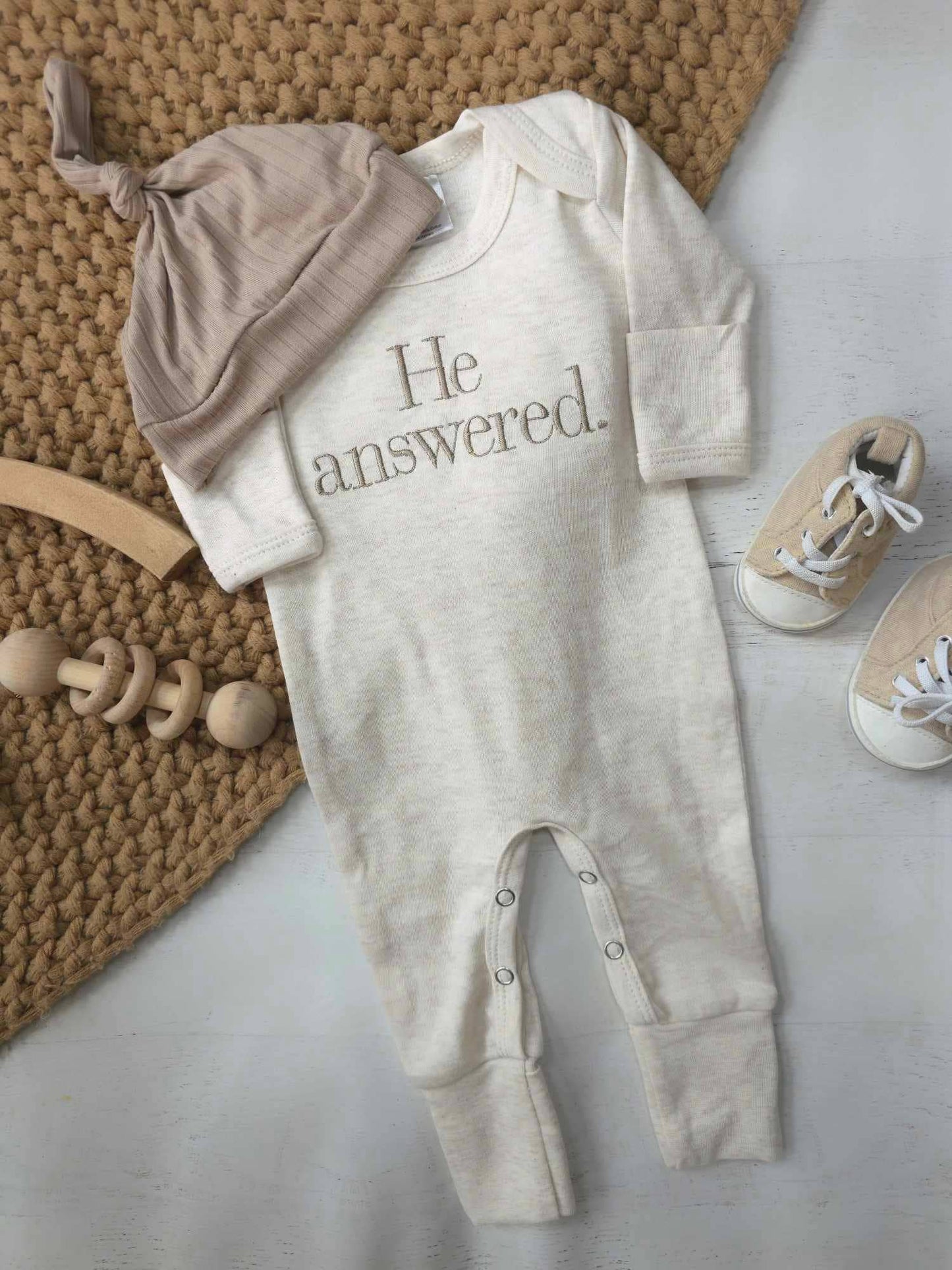 Baby Romper | He Answered