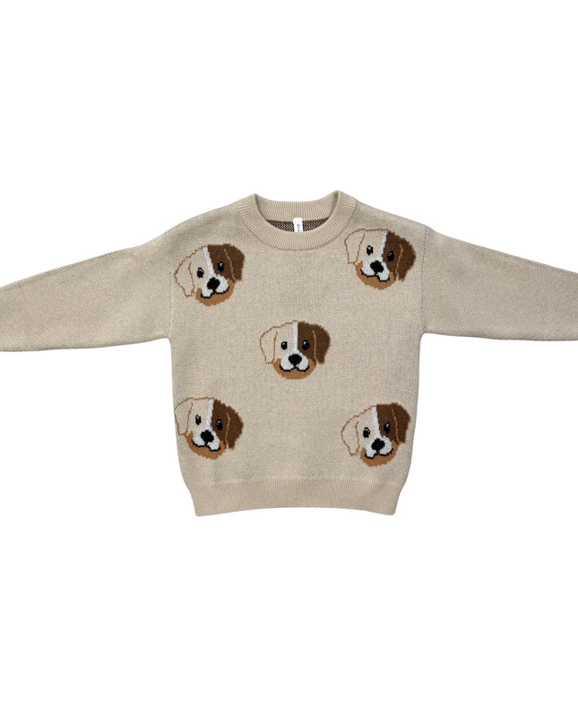 Knit Sweater | Puppies