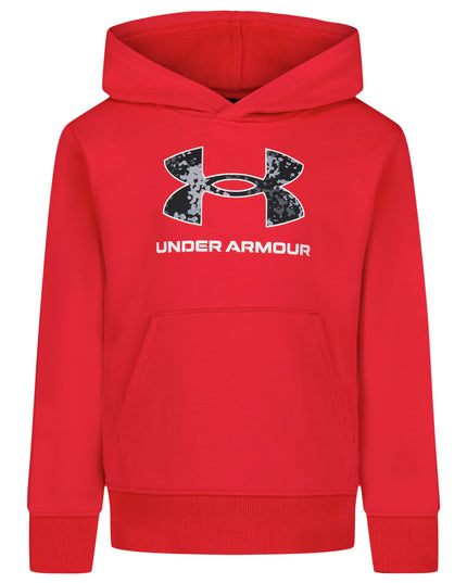 UA Digital Logo Hoodie | Red 4-7