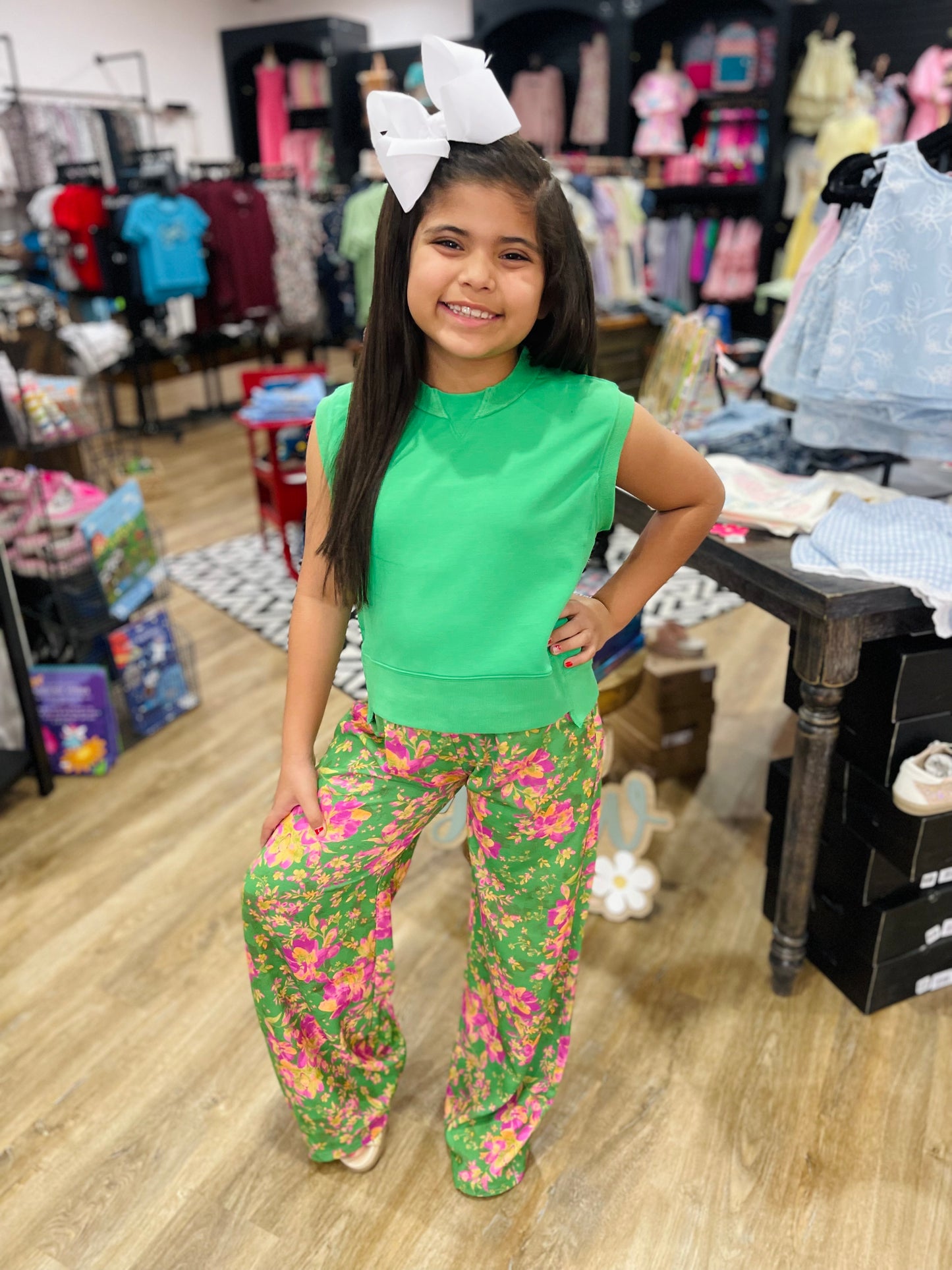 Dream Linen Wide Leg Pants | Wildflower