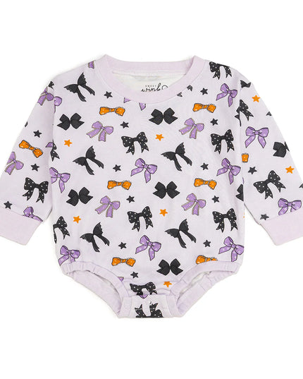Spooky Bows Halloween Romper