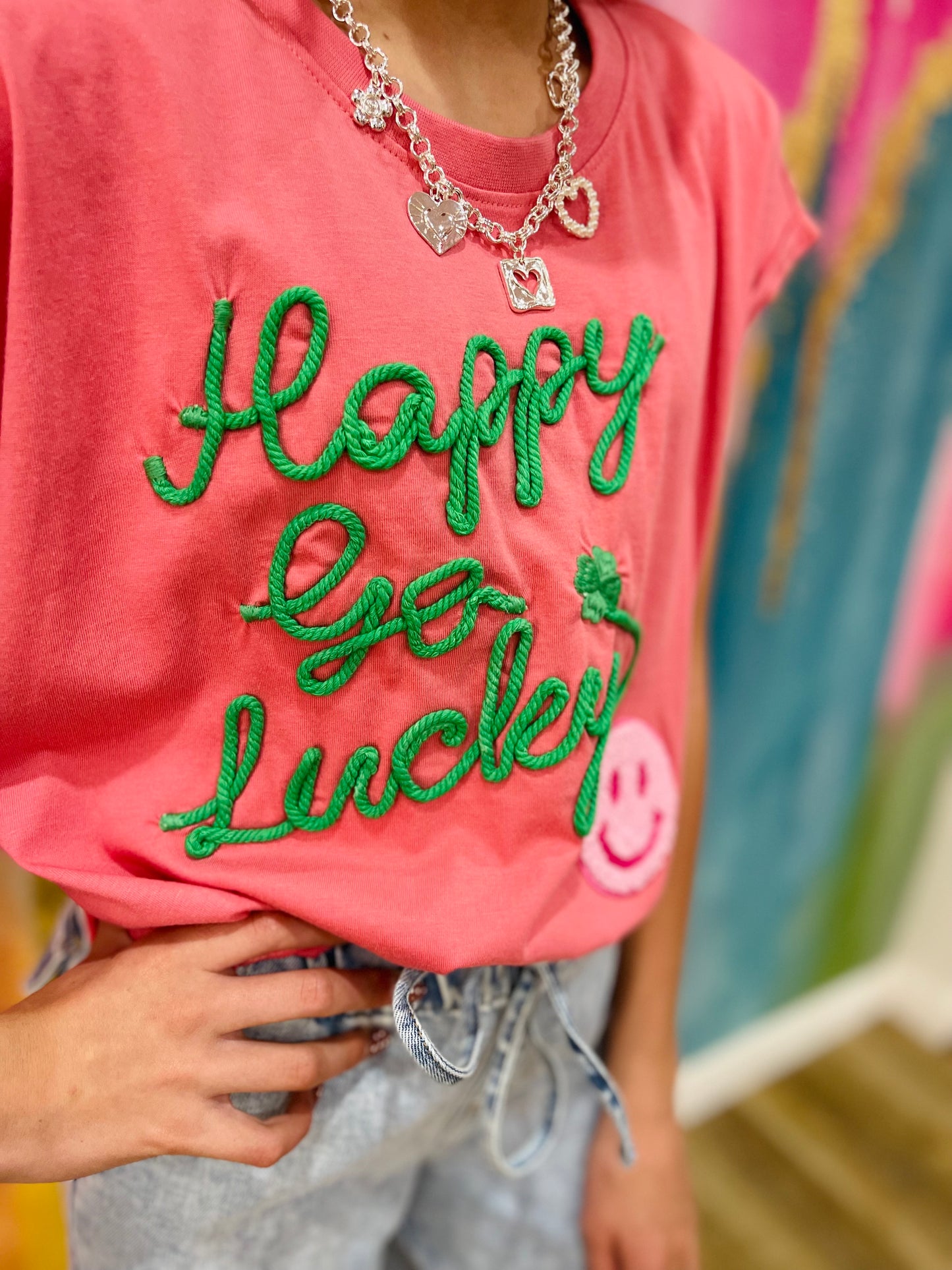 Happy Go Lucky Tee