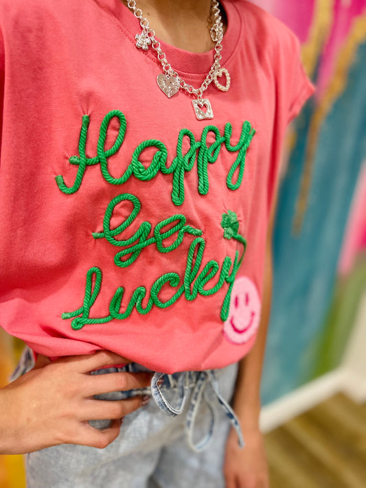 Happy Go Lucky Tee