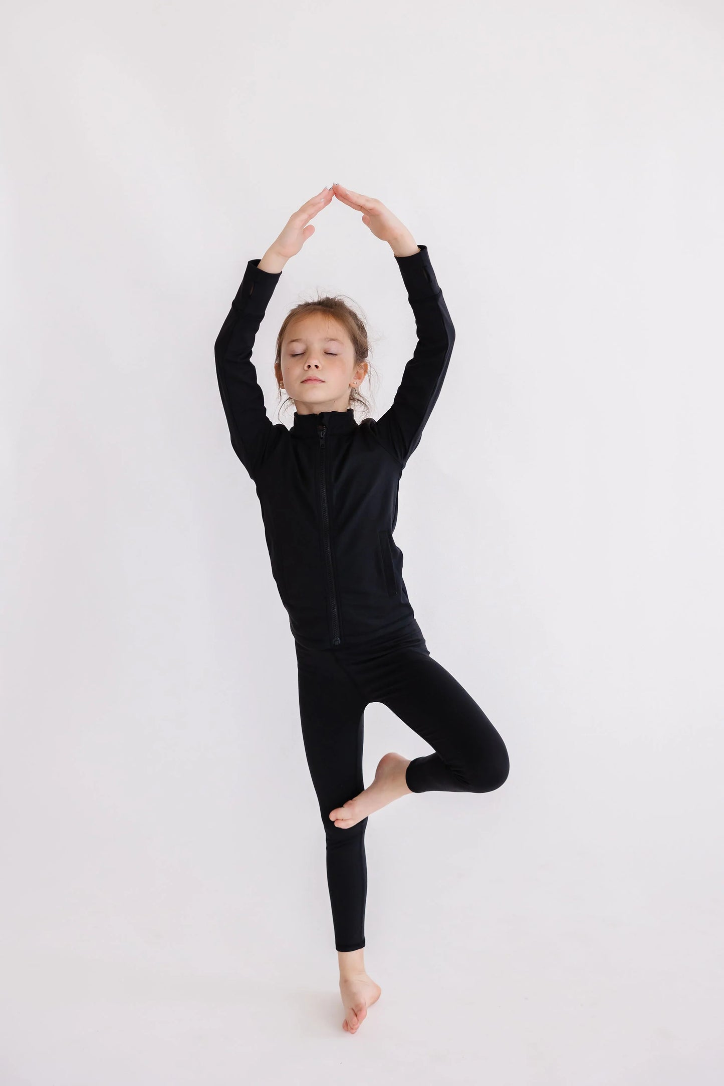 Balanced Black Active Leggings
