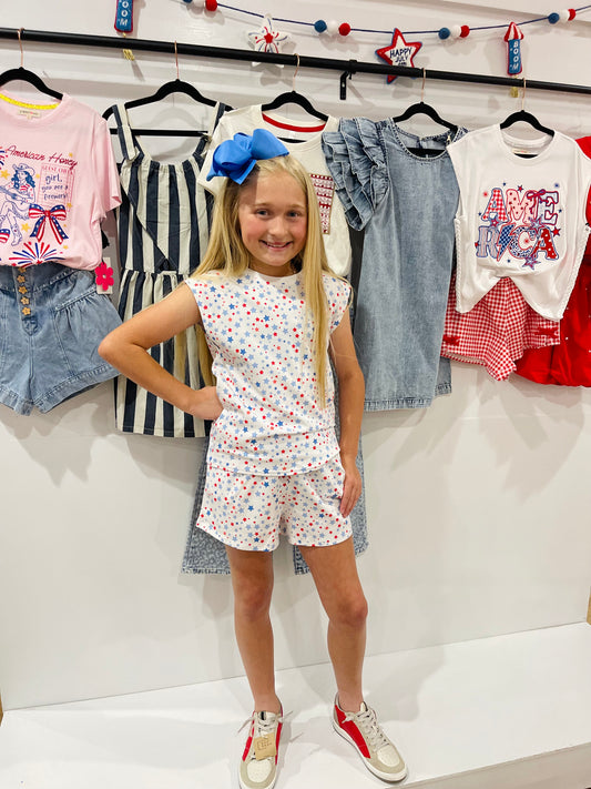 Stars All Over Americana Shorts