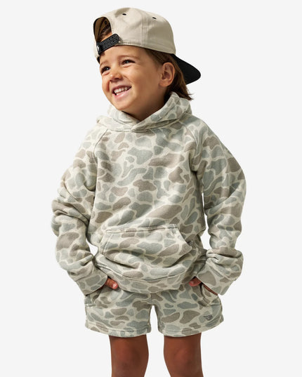 Youth Vintage Washed Hoodie | Classic Deer Camo