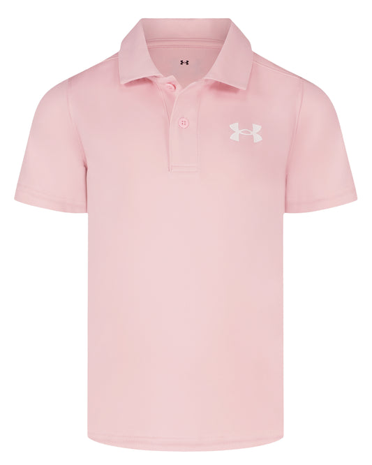 UA Solid Polo | Pink