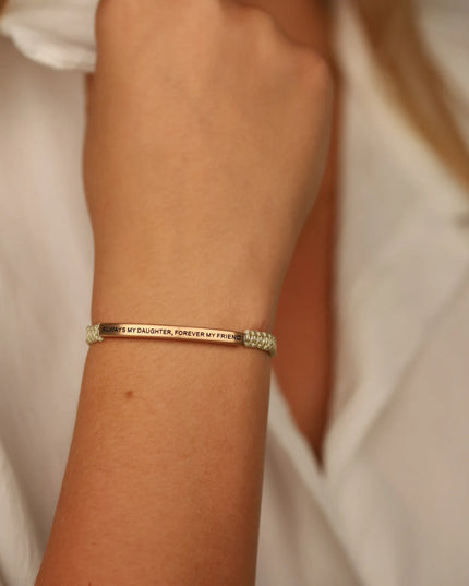 Always My Daughter, Forever My Friend | Tan Rope