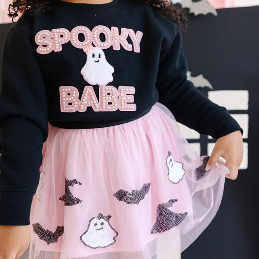 Spooky Babe Sequin Tutu