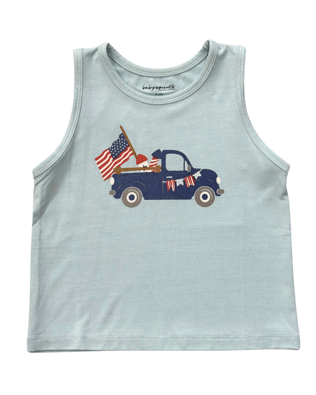 American Truck Tank Top