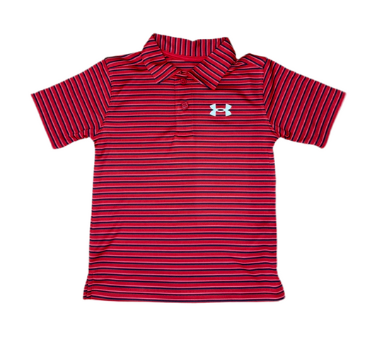 UA Match Play Polo | Red | 4-7