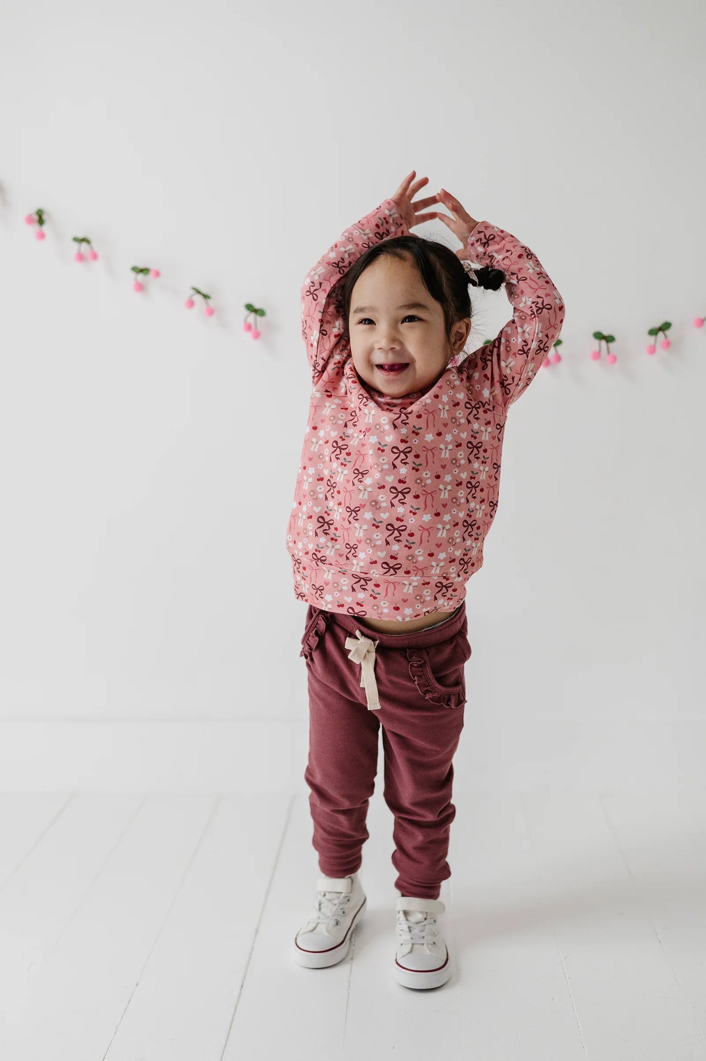 Girl Jogger | Rose Brown