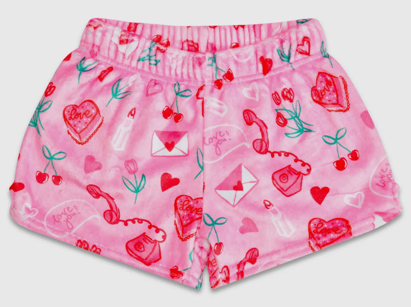Love Doodles Plush Shorts