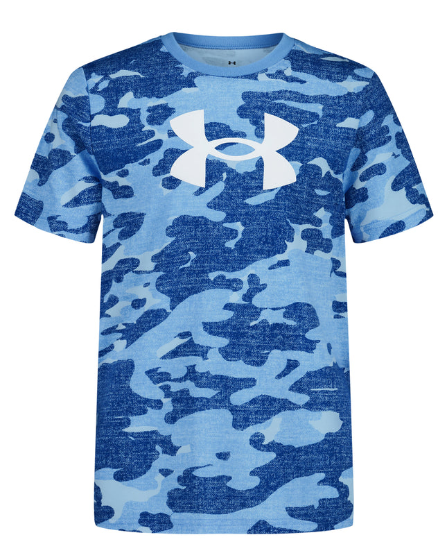 UA Camo Logo Tee | Blue