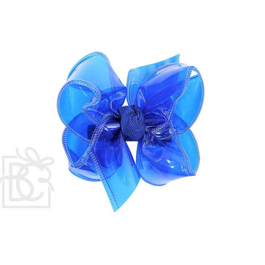 Fuchsia Waterproof Bow Headband | 4"