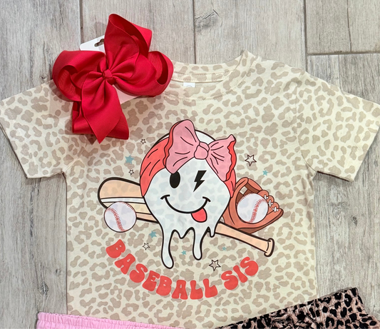 Baseball Sis Tee