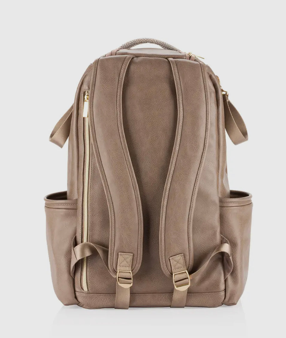 Vanilla Latte Boss Plus Diaper Backpack
