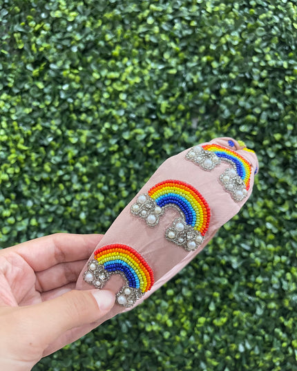Rainbow Embellished Headband