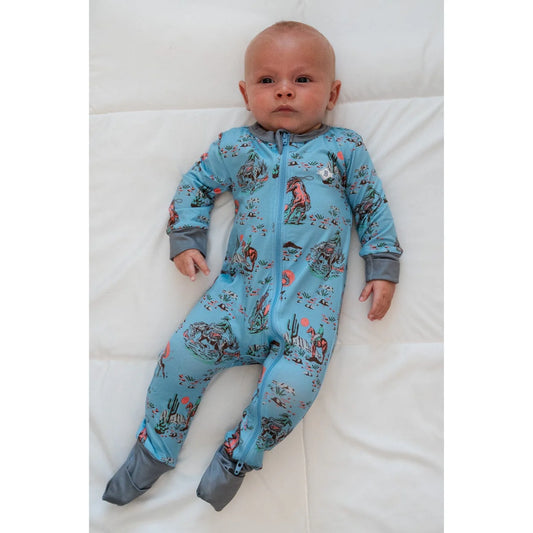 Cowboy Up | Baby Zip Up