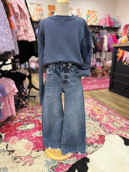 High Rise Wide Leg Jeans