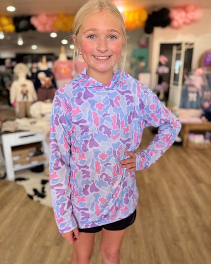 Sportsman Performance Hoodie | Cotton Candy Camo