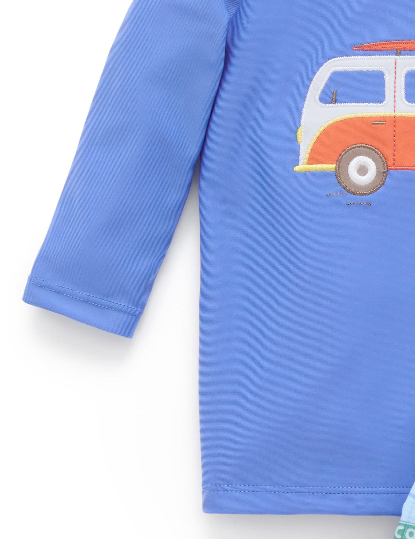 Board Short + Rashie Set | Blue Beach