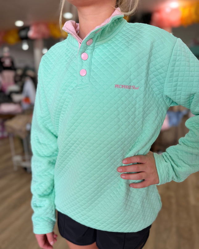 Social Pullover | Seafoam