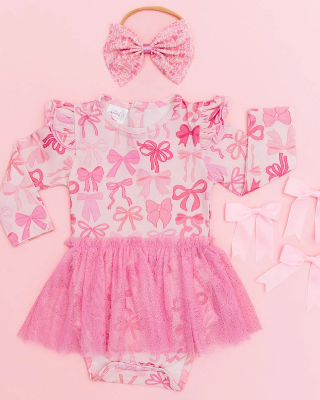 Coquette Bow Tutu Bodysuit