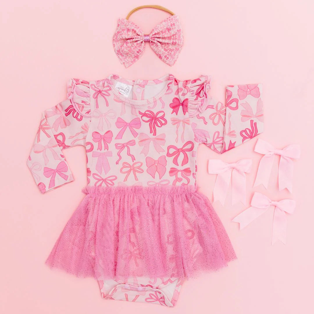 Coquette Bow Tutu Bodysuit