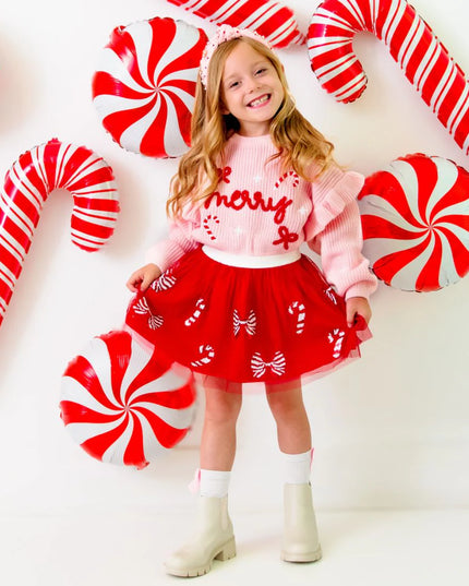 Coquette Merry Christmas Knit Sweater