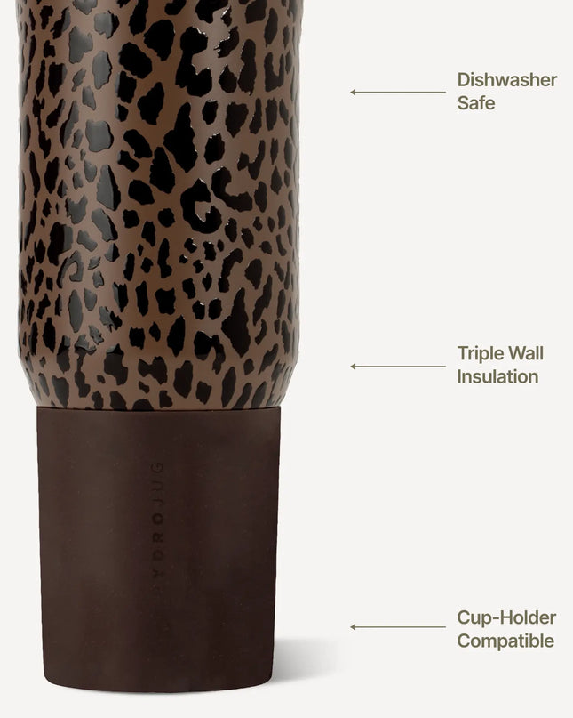 Brown Leopard | 20oz Sport