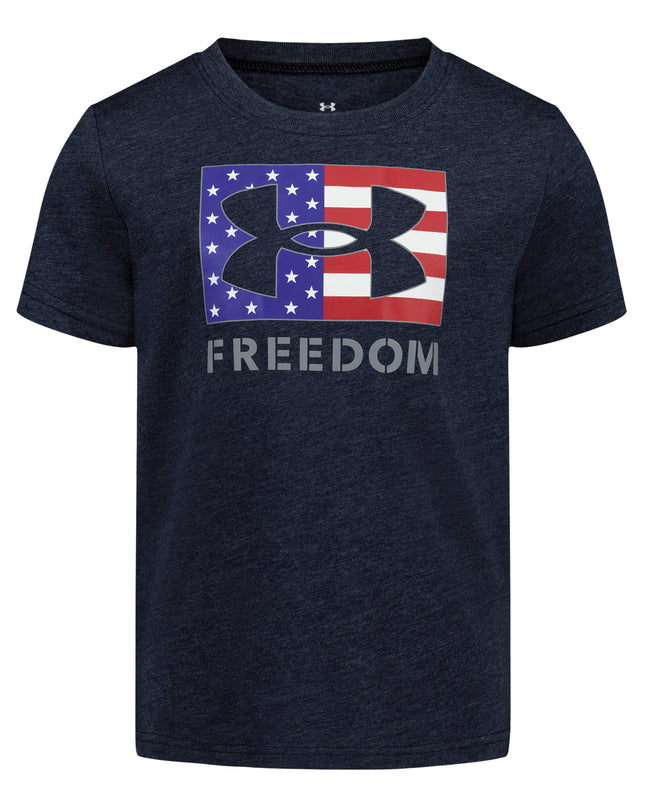 UA Freedom Flag Tee | Dark Navy