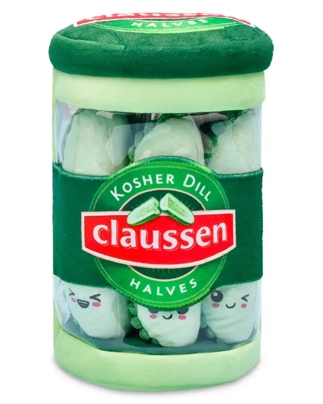 Claussen Pickles Packaging Plush