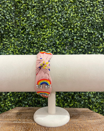 Rainbow Embellished Headband