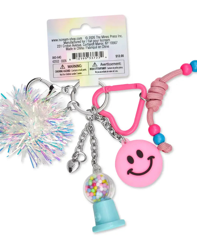 Gumball Machine Bag Charm