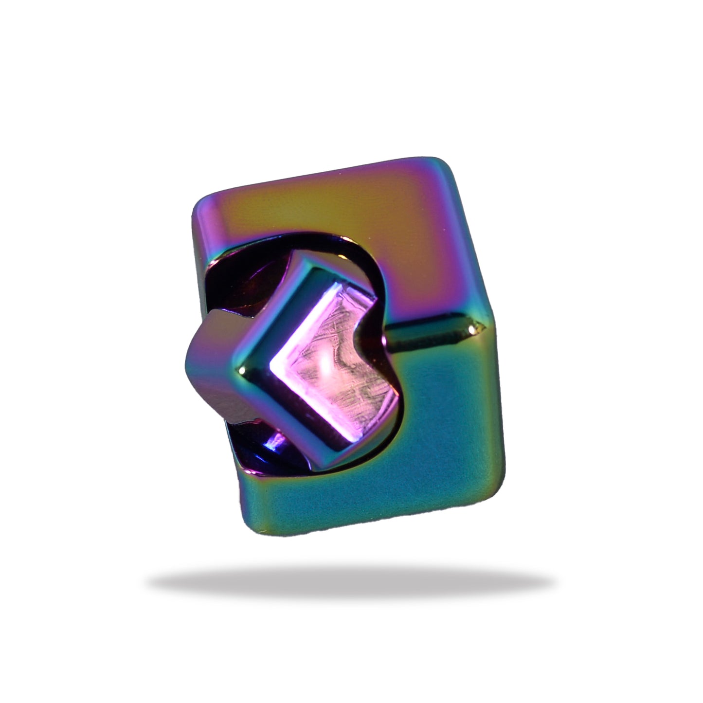 Heavy Metal Cube Spinner | 4 Colors