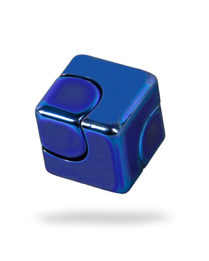 Heavy Metal Cube Spinner | 4 Colors