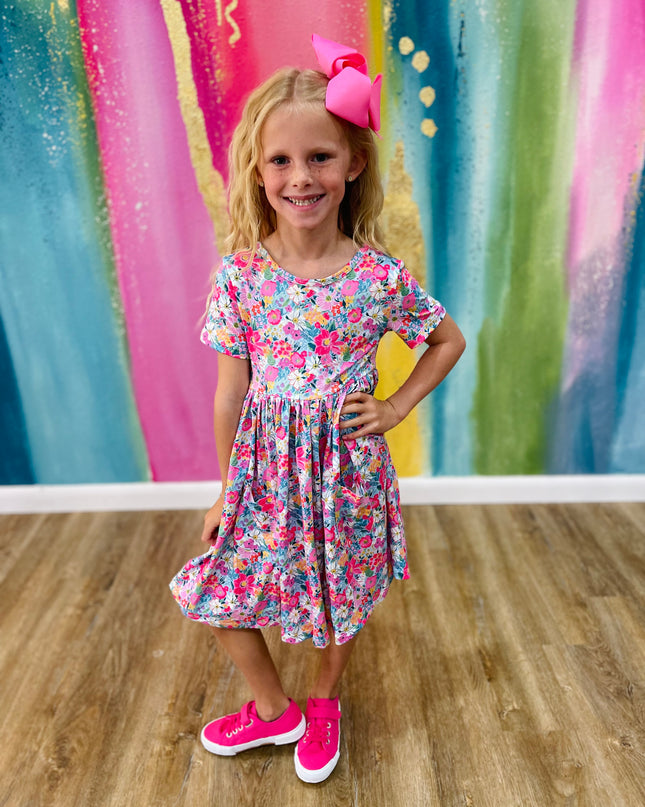 Petal Promise Twirl Dress