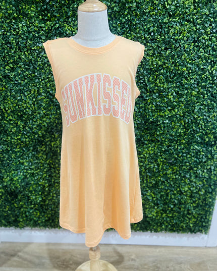Sunkissed Muscle Tank Dress | Sunshine Tie Dye