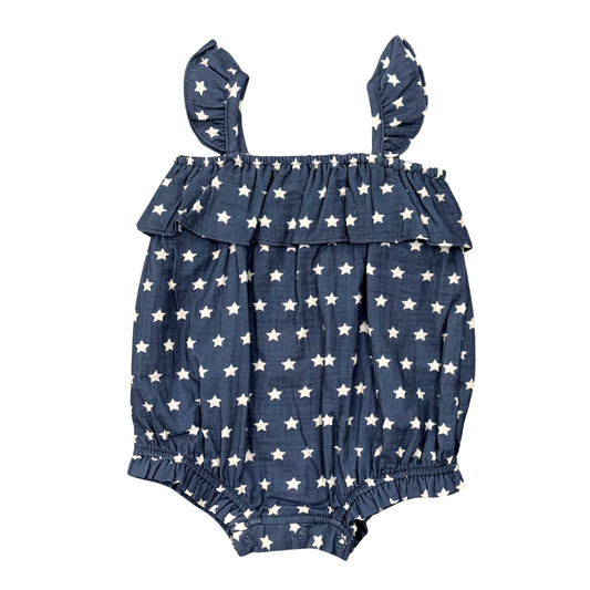 Gauze Bubble Romper | American Stars