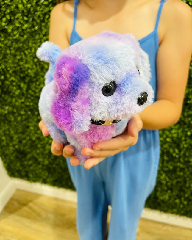Walking Plush Toy | Cotton Candy Blue