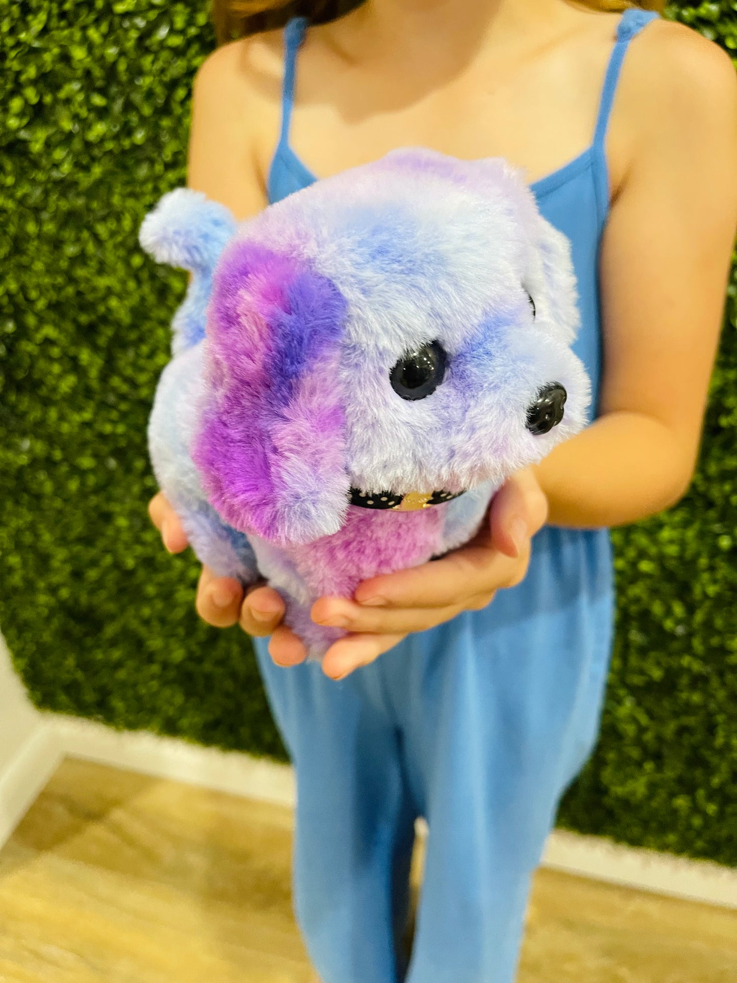 Walking Plush Toy | Cotton Candy Blue