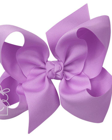 6" Solid Grosgrain Bow | Orchid