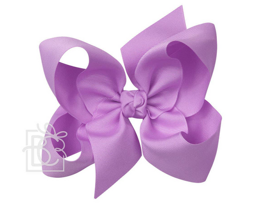 6" Solid Grosgrain Bow | Orchid
